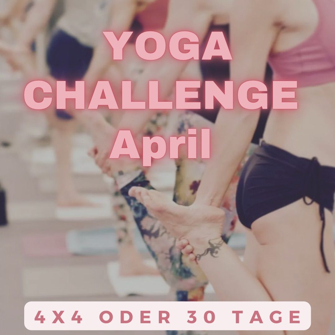 Yoga Challenge April im Yogaloft